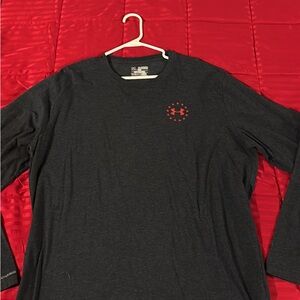 Under Armour Men's Charcoal Long Sleeve Tee